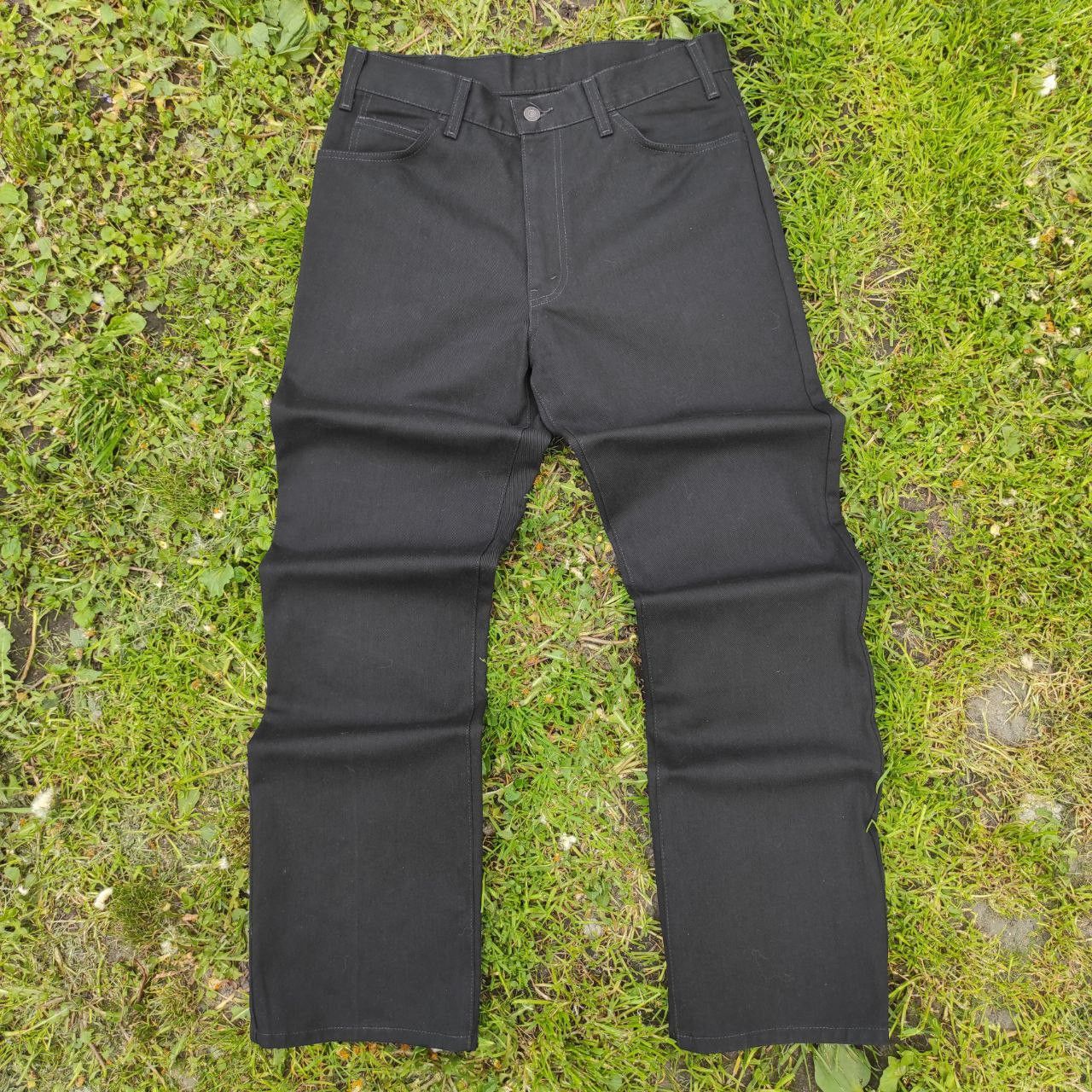 image of Archival Clothing x Levis Vintage 1970's Levis Sta-Prest Denim Pants W33 L32 in Black, Men's