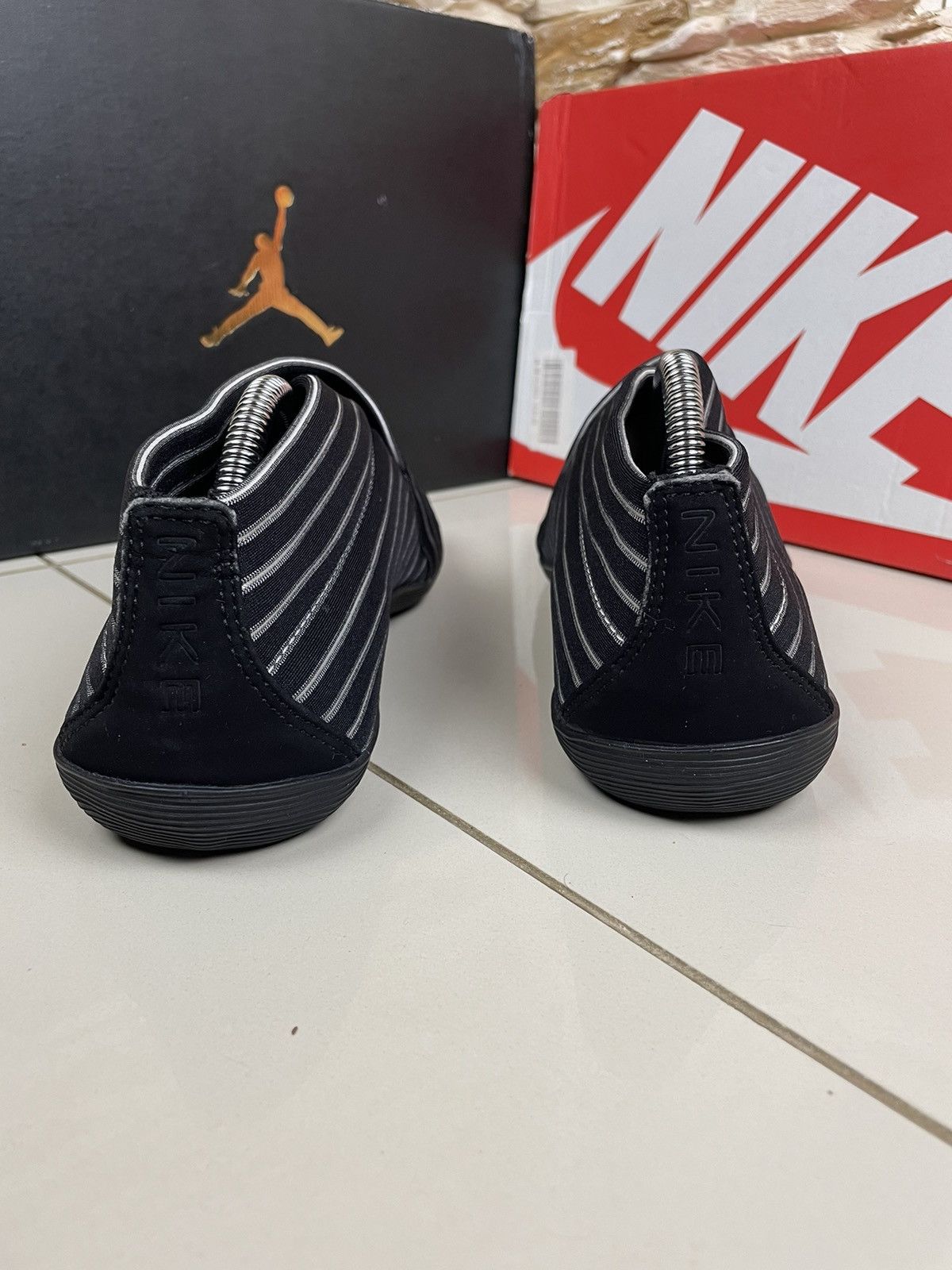 Nike × Vintage Vintage 00’s Nike Kyoto Black Y2K Moc Sneakers Size US 8.5 / EU 41-42 - 5 Thumbnail