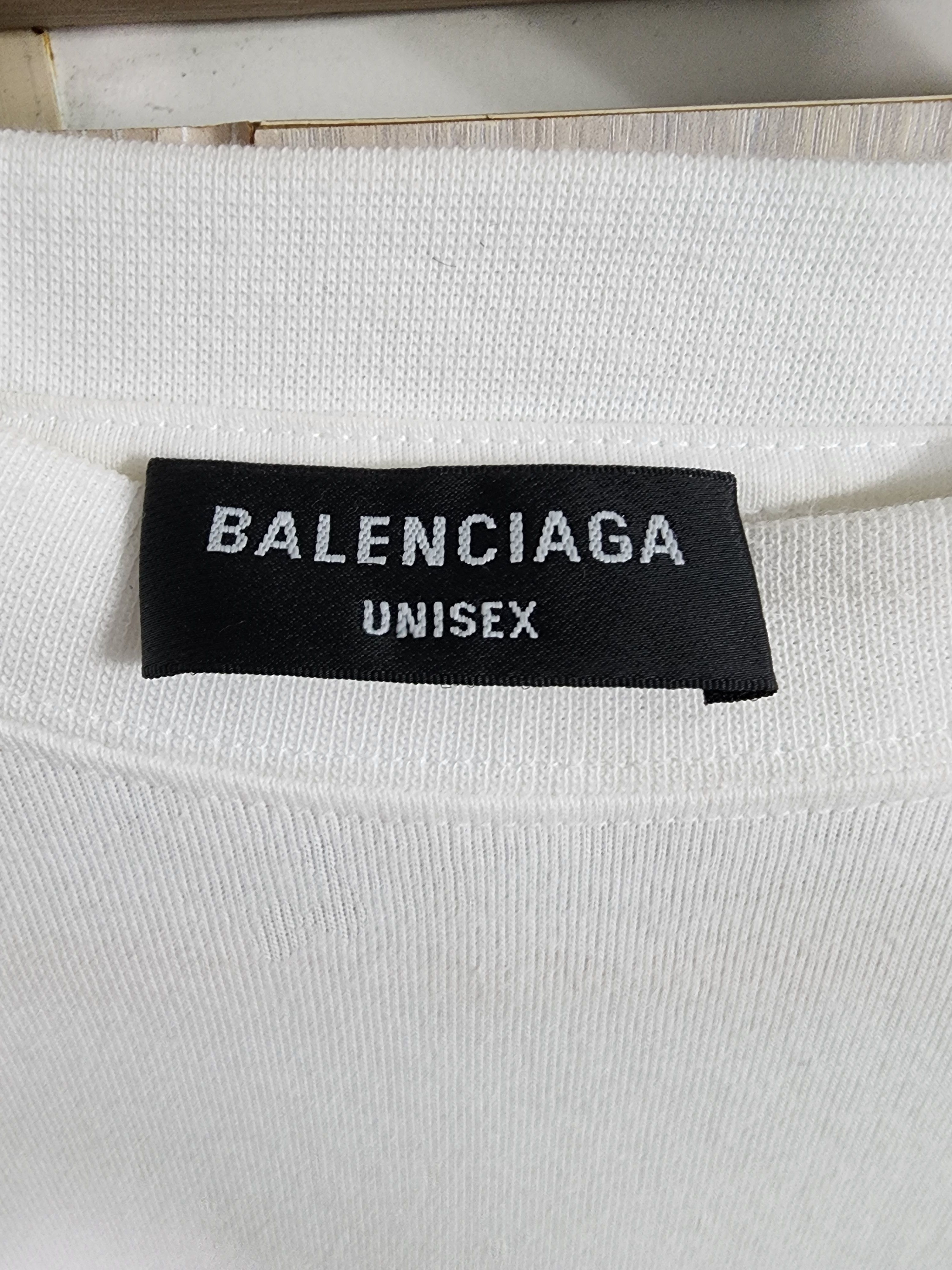 Balenciaga World Food Programme Double Sleeve T-Shirt Size US M / EU 48-50 / 2 - 8 Thumbnail