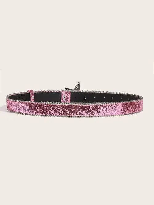 Designer Belts 103cm Star Shiny Retro Belt Size ONE SIZE - 2 Thumbnail