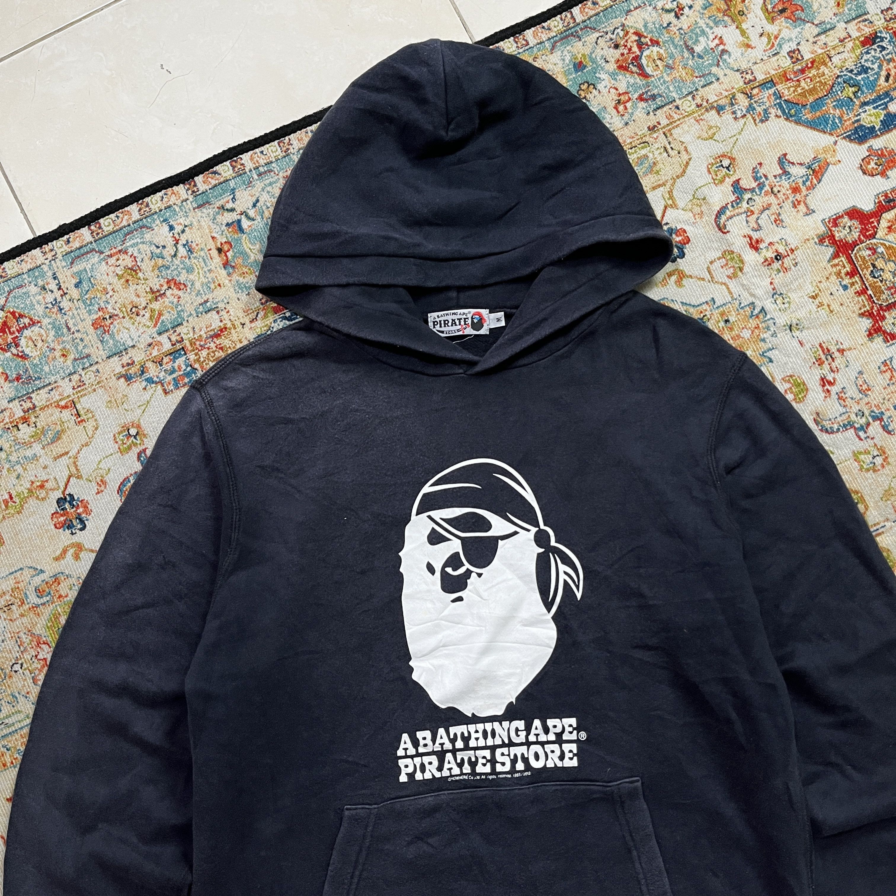 Bape Bape pirates pullover hoodie Size US M / EU 48-50 / 2 - 3 Thumbnail