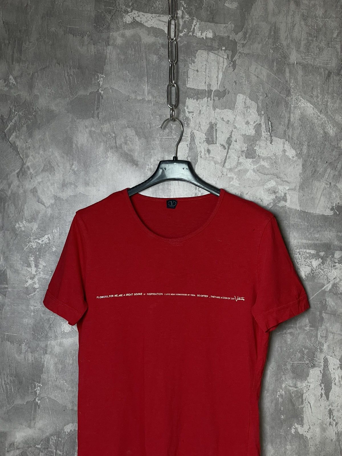 Valentino Valentino Big Logo Avant Garde Y2K Retro T shirt Size M / US 6-8 / IT 42-44 - 2 Thumbnail