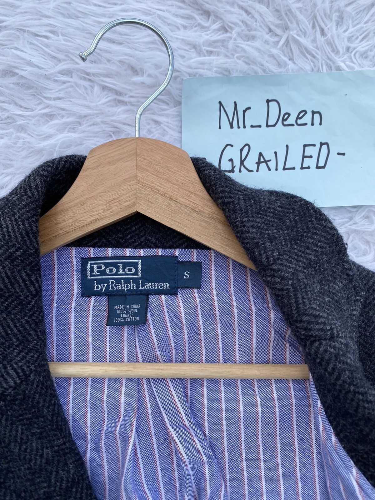 Polo Ralph Lauren Rare Vintage Polo Ralph Lauren Wool Coat/ Jacket Size US S / EU 44-46 / 1 - 8 Thumbnail