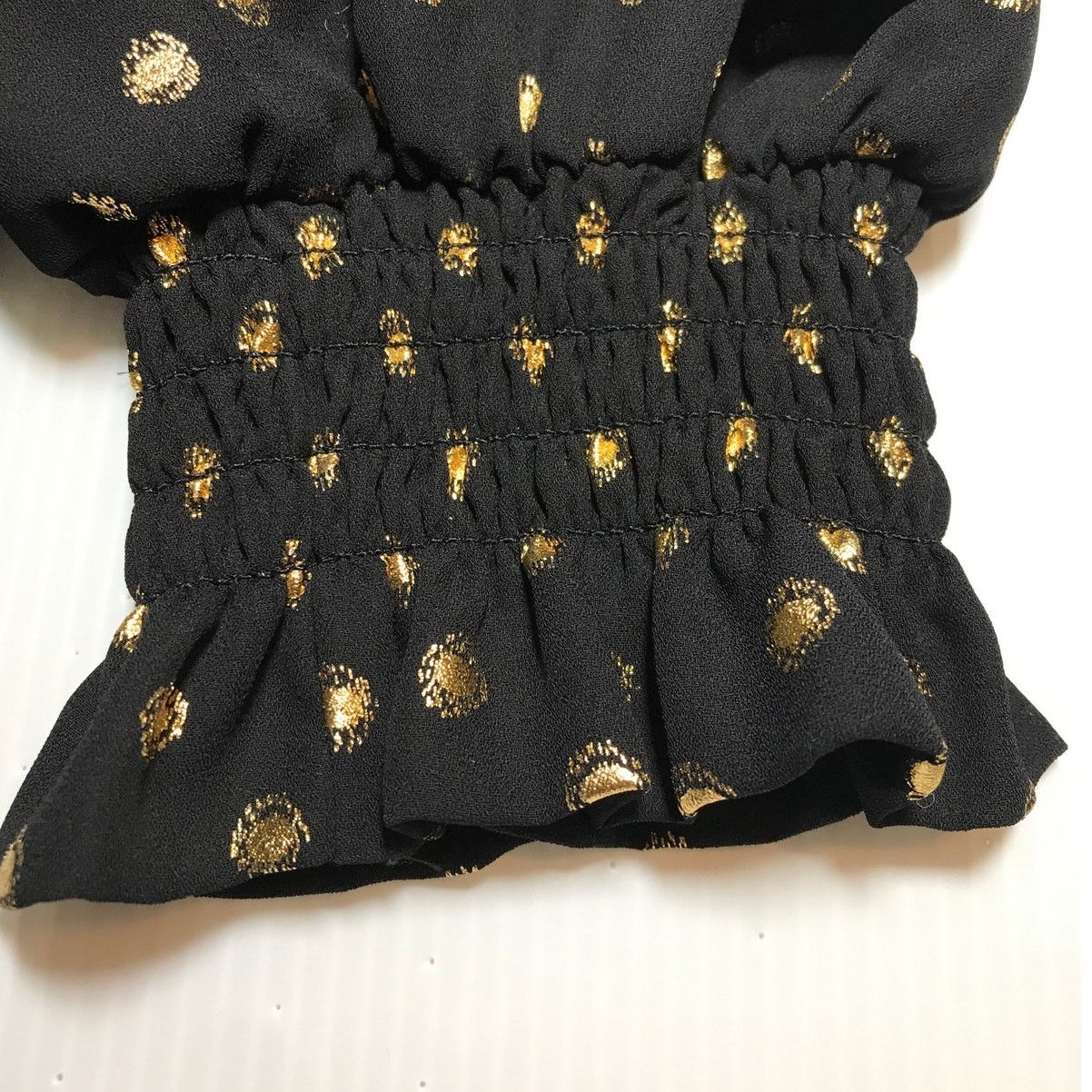 Worthington Worthington Polka Dots High Neck Long Sleeves Blouse L Size L / US 10 / IT 46 - 7 Thumbnail