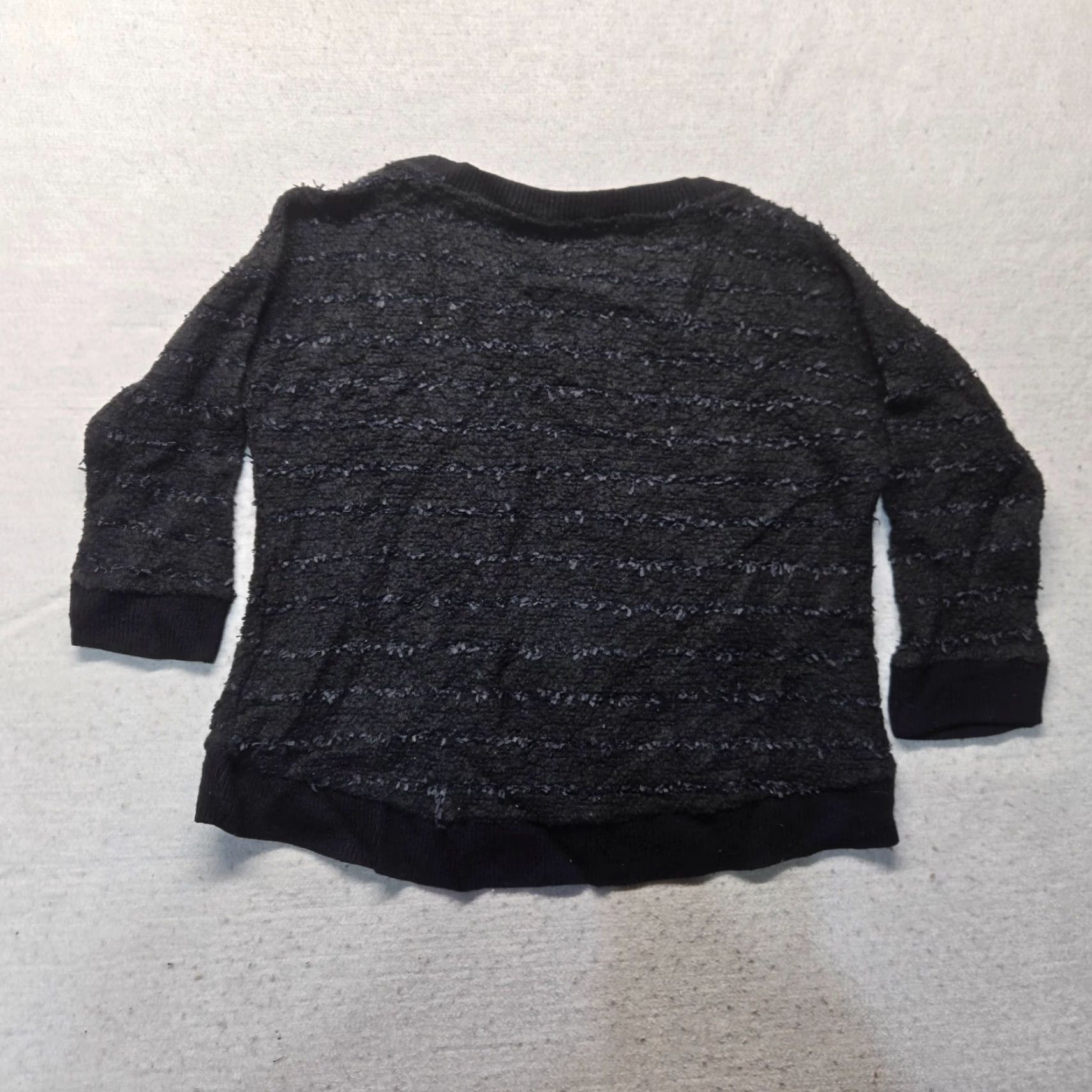 Calvin Klein Calvin Klein Jeans Black Crew Neck Long Sleeve Knit Sweater Adult Women's Medium Size M / US 6-8 / IT 42-44 - 7 Thumbnail