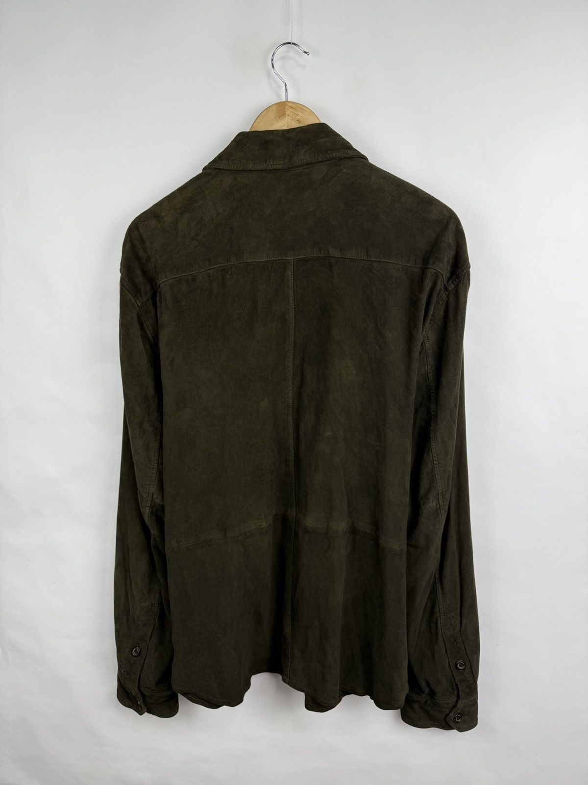 Polo Ralph Lauren 🇺🇸 NEW❗️Ralph Lauren Polo Suede Utility Leather Safari Jacket Size US L / EU 52-54 / 3 - 17 Thumbnail
