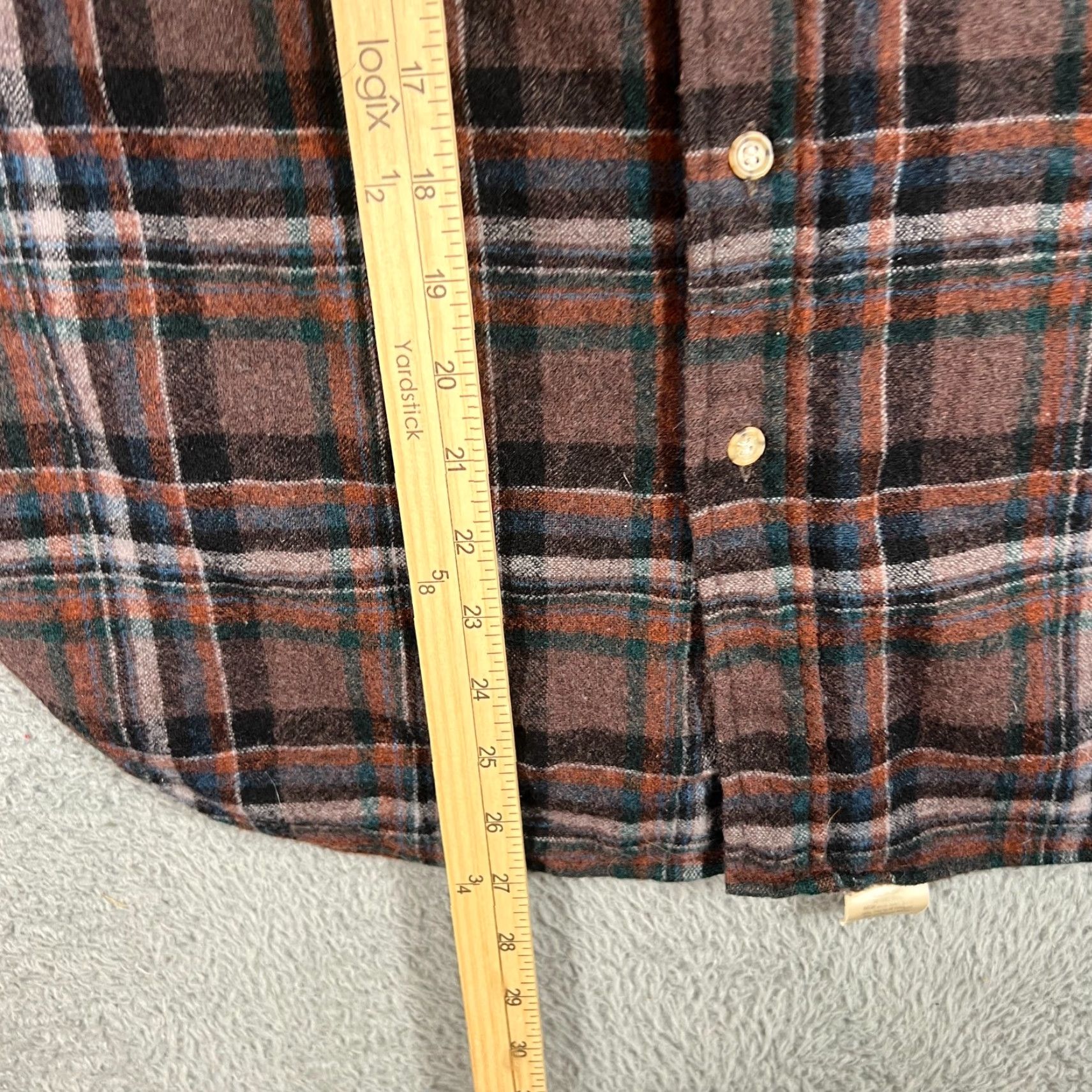 Pendleton VINTAGE Pendleton Wool Flannel Shirt Men’s Medium Blue Plaid Check 90s Retro Outdoor Made in USA Size US M / EU 48-50 / 2 - 3 Thumbnail