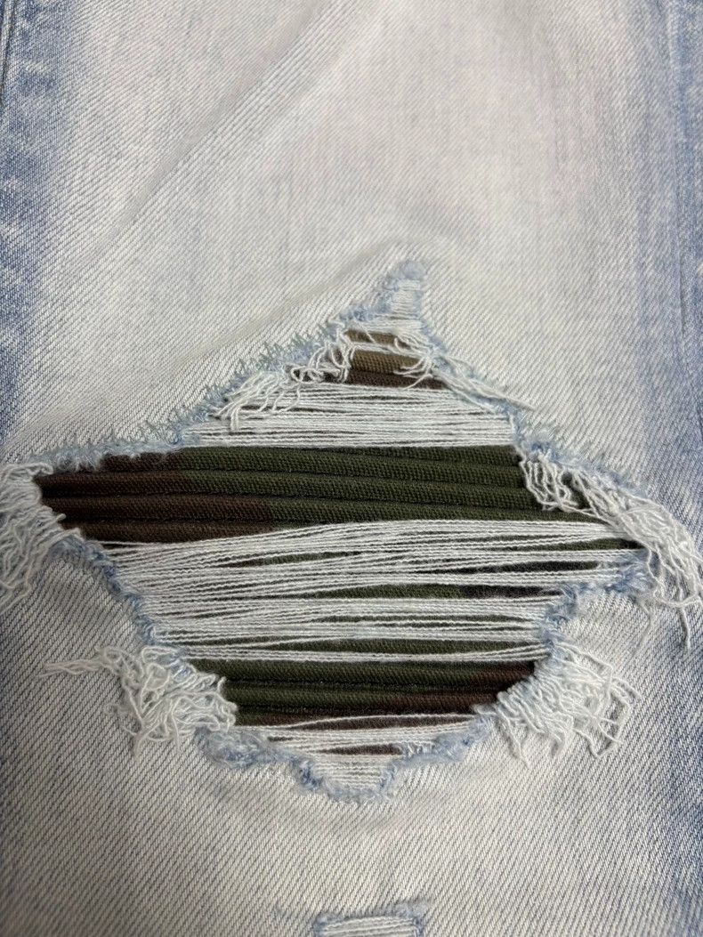Amiri Amiri camouflage patch jeans Size US 29 - 3 Thumbnail