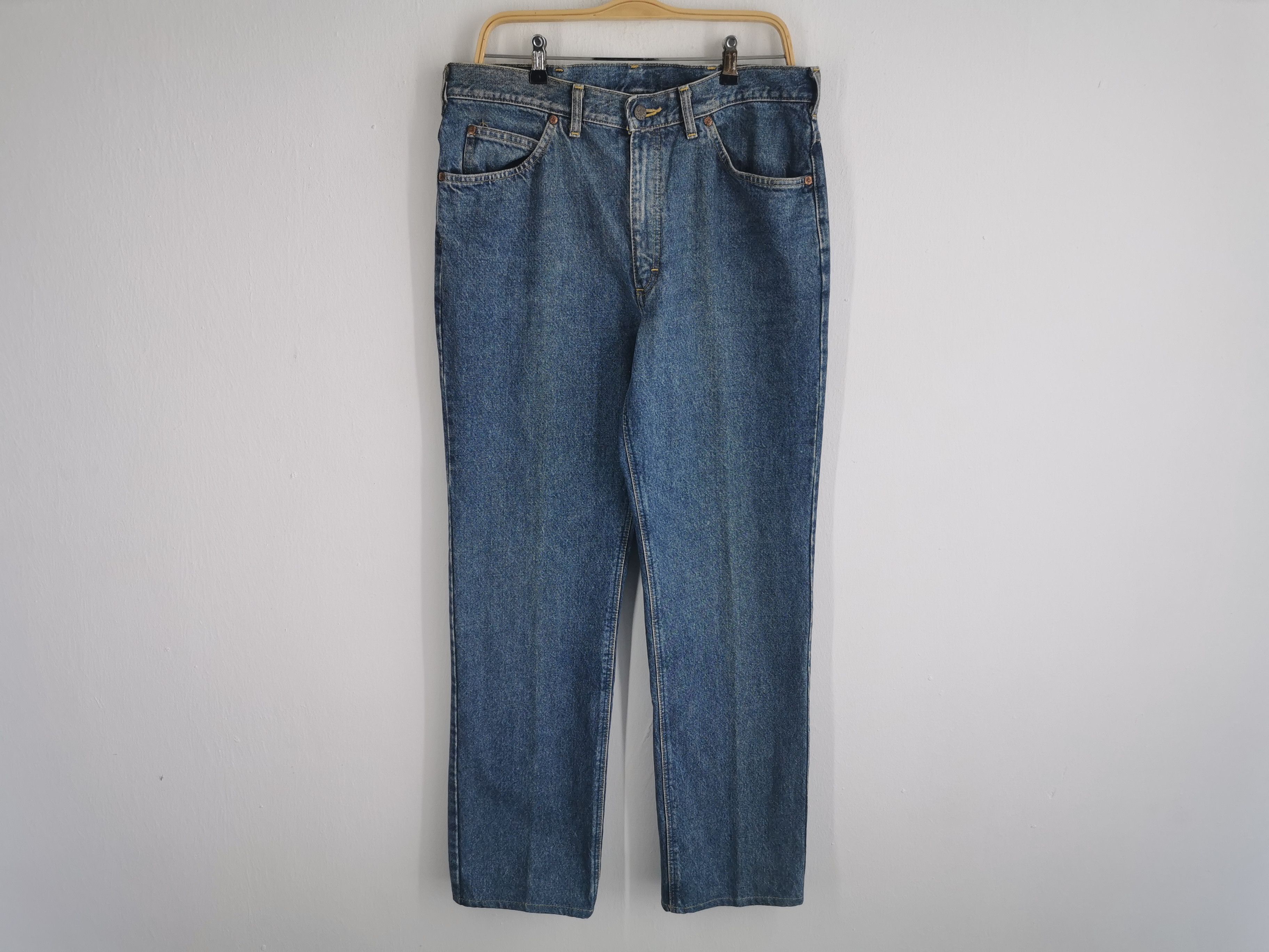 Lee Vintage 90's Lee Denim Jeans Made In Japan Size 33/36x33 Size US 33 - 2 Thumbnail