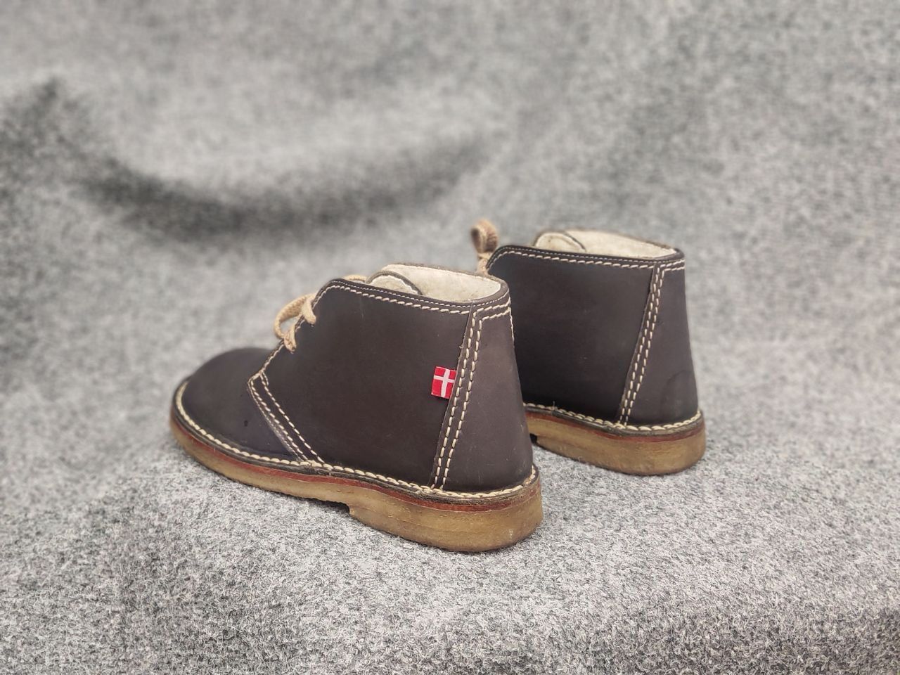 Duckfeet Duckfeet Sjælland Wool Lined Leather Desert Chukka Boots Size US 10 / IT 40 - 9 Thumbnail