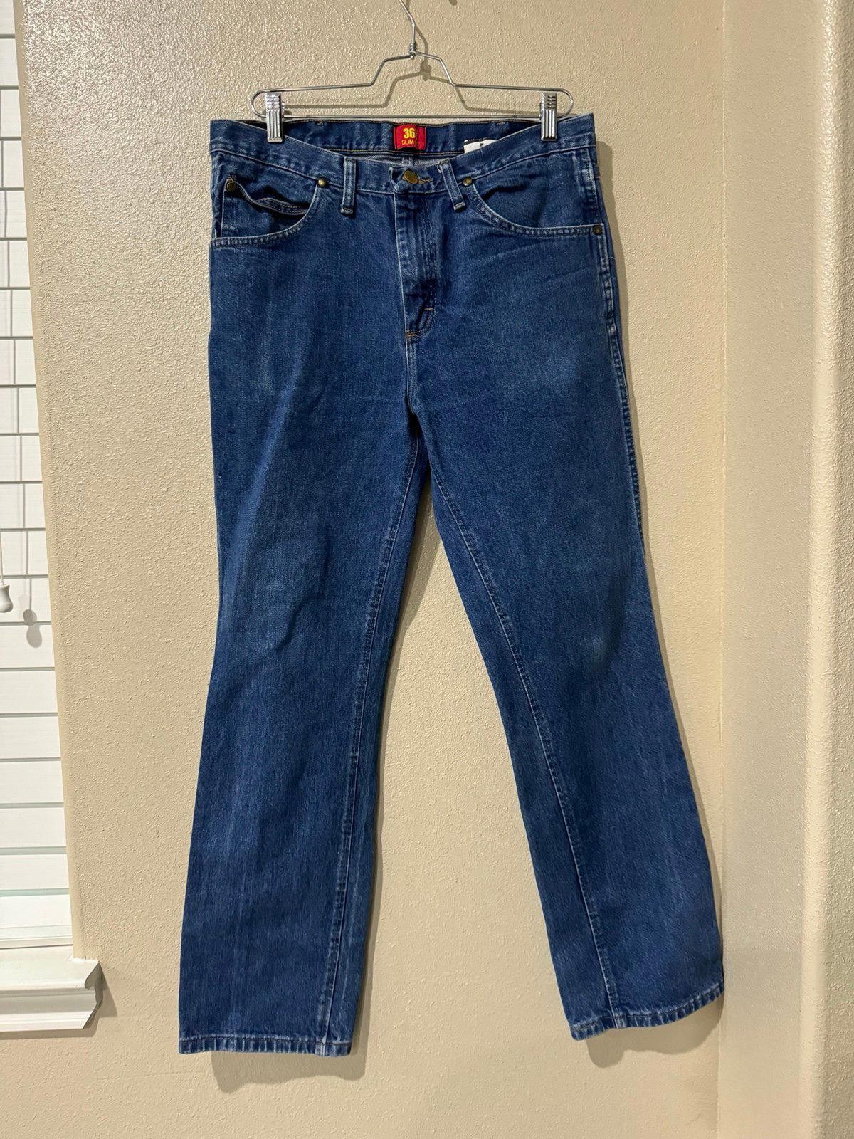 Wrangler Wrangler Jeans Slim Fit Size US 34 / EU 50 - 1 Thumbnail