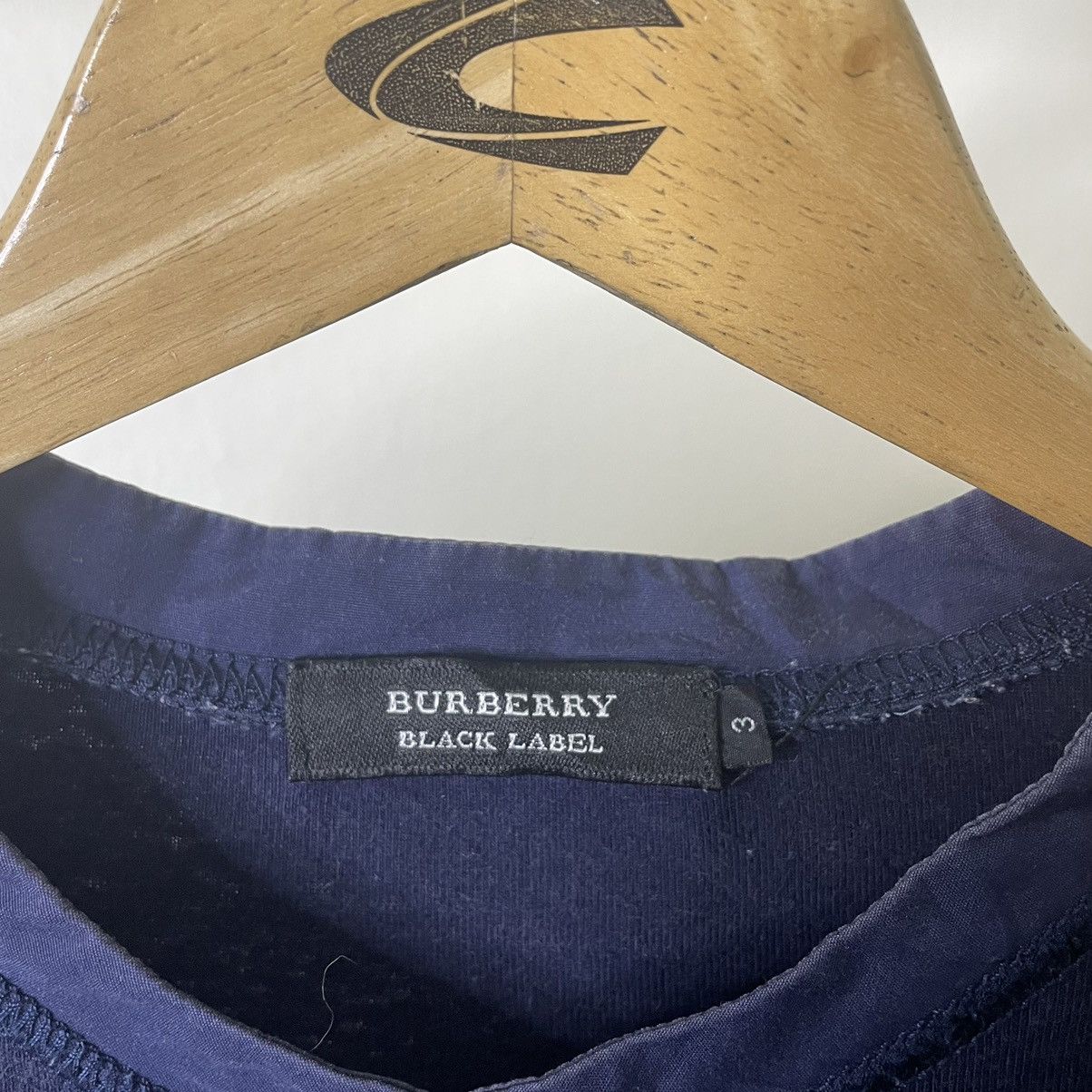 Burberry Burberry Black Label Half Button T Shirt Size US L / EU 52-54 / 3 - 3 Thumbnail