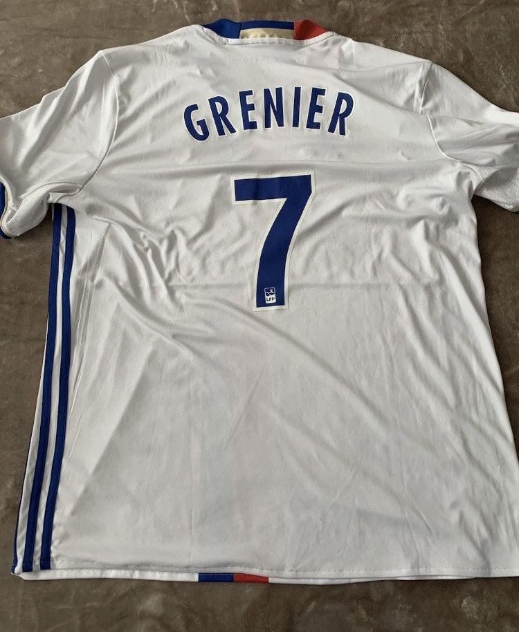 Adidas Jersey grenier olympic lyon Size US XL / EU 56 / 4 - 1 Thumbnail
