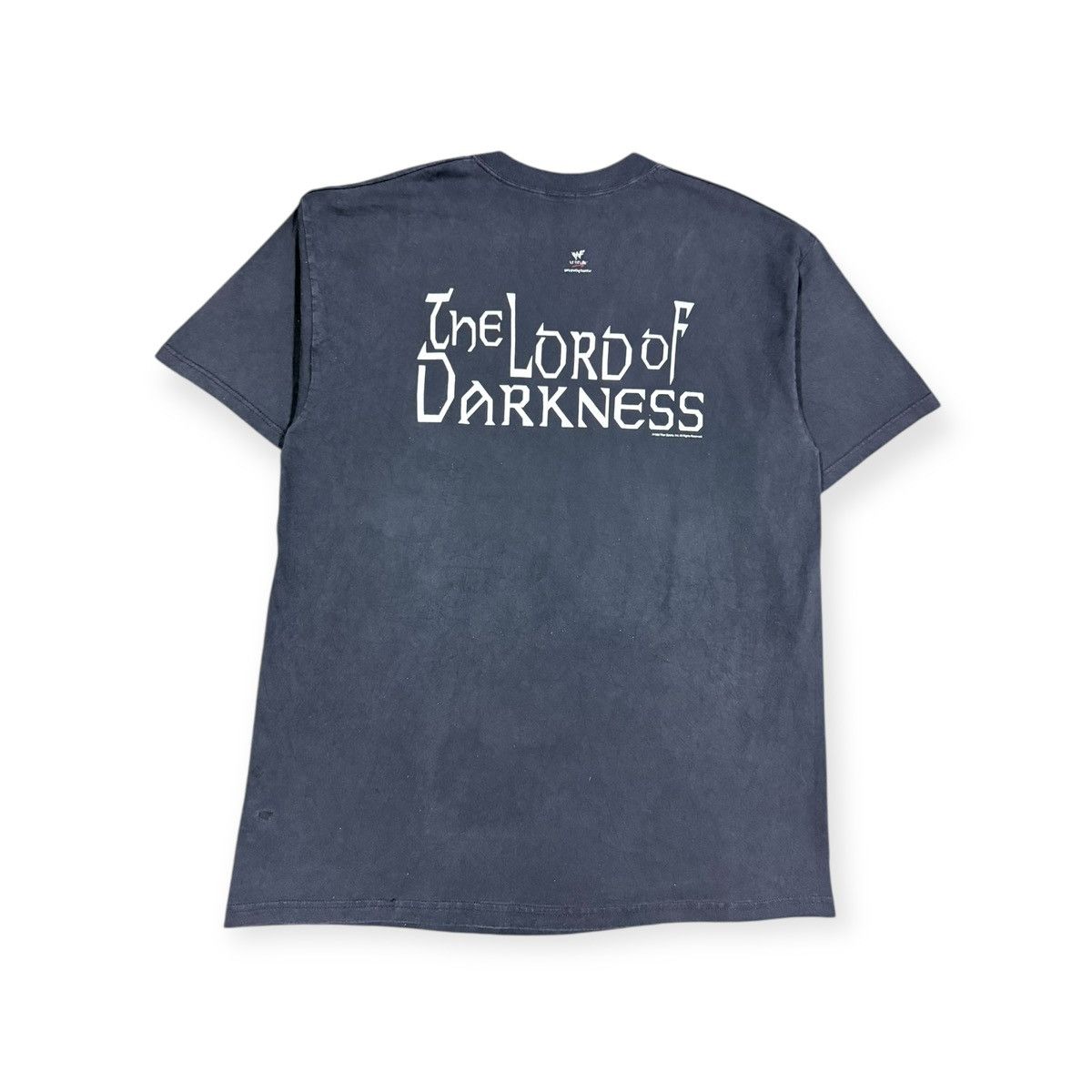 WWF Vtg🔥1998 UnderTaker Wwf The Lord Of Darkness Promo Tee Size US L / EU 52-54 / 3 - 2 Thumbnail