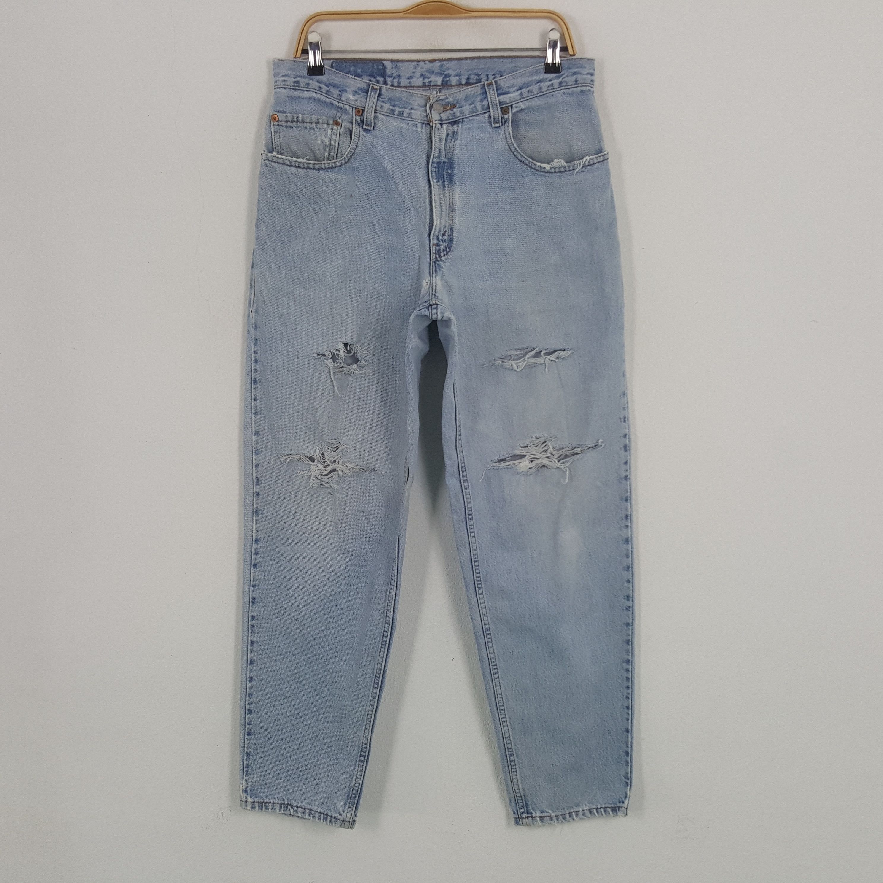 Levi's × Vintage Vintage Levi's 560 Distressed Style Denim Jeans Size US 32 / EU 48 - 1 Thumbnail