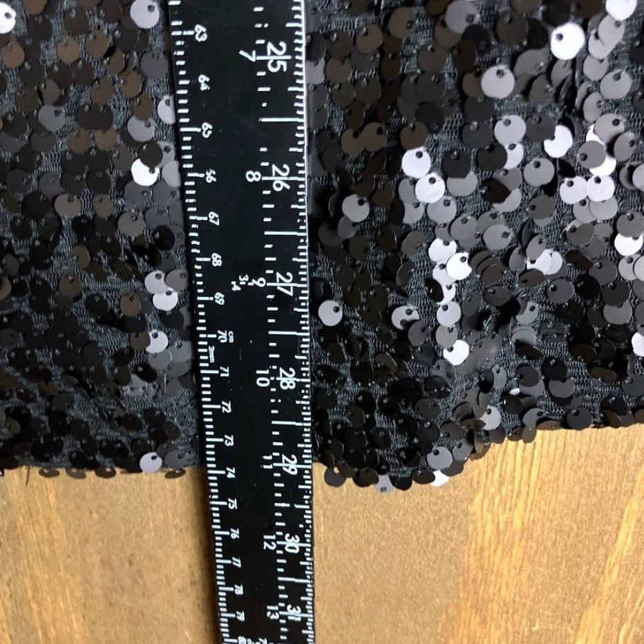 Express Express Tank Womens Sequin Black Scoop Neck Modal Blend Medium Size M / US 6-8 / IT 42-44 - 7 Thumbnail