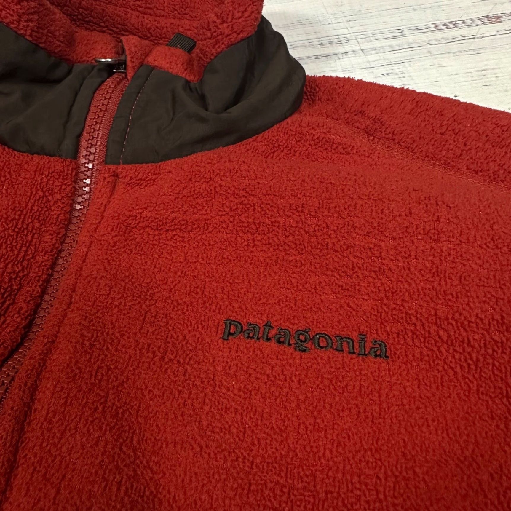 Patagonia Vtg Patagonia Womens R3 Radiant Fleece Jacket Sz M Red Regulator Waffle Zip Up Size M / US 6-8 / IT 42-44 - 7 Thumbnail