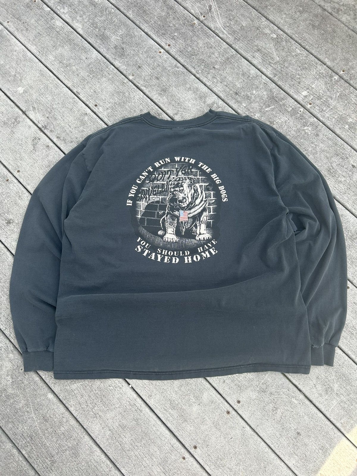 Harley Davidson × Vintage Vintage Harley Davidson style biker army shirt Size US XL / EU 56 / 4 - 1 Thumbnail