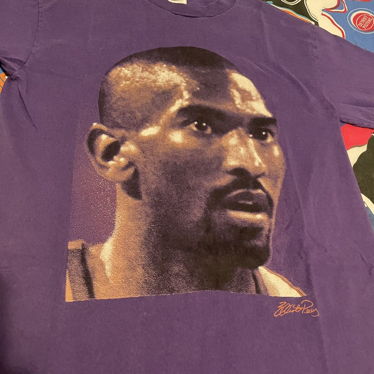 NBA × Vintage Vintage 90s NBA Elliot Perry Phoenix Suns Basketball Tee Size US M / EU 48-50 / 2 - 3 Thumbnail