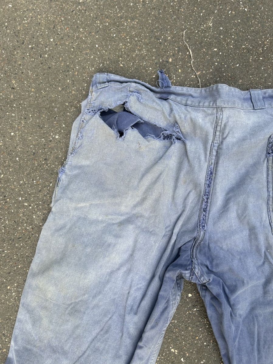 Other French blue work pants, old Size US 33 - 8 Thumbnail