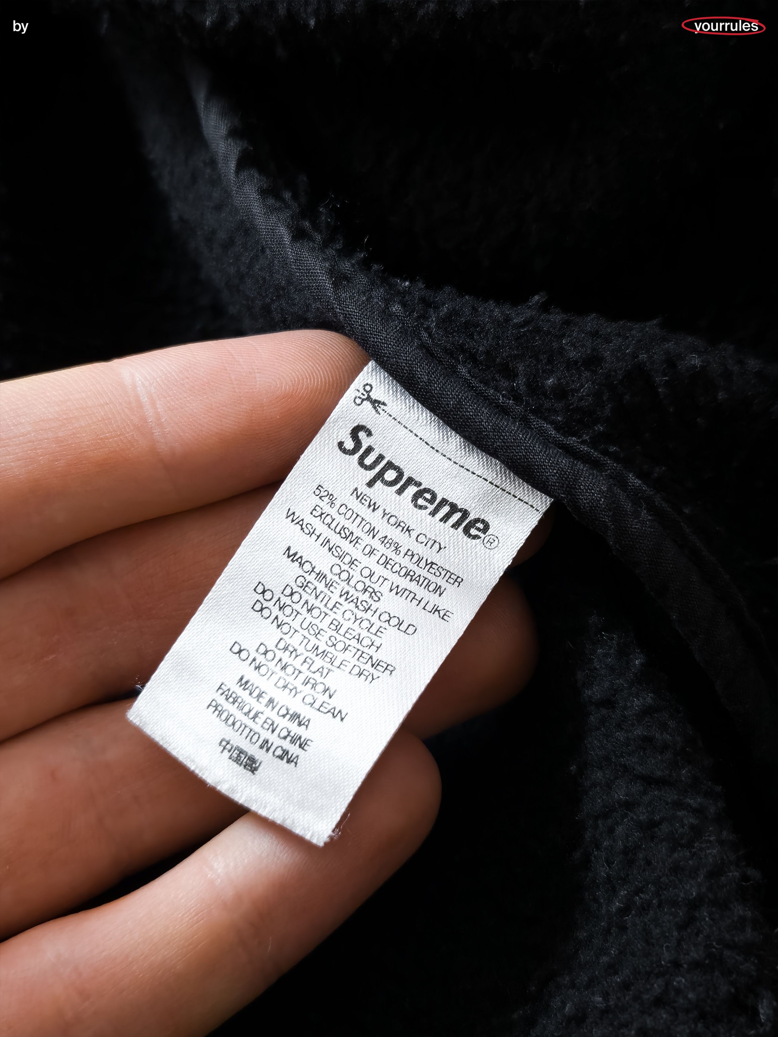 Supreme × True Religion Supreme x True Religion Zip-up hoodie (black) Size US M / EU 48-50 / 2 - 8 Thumbnail