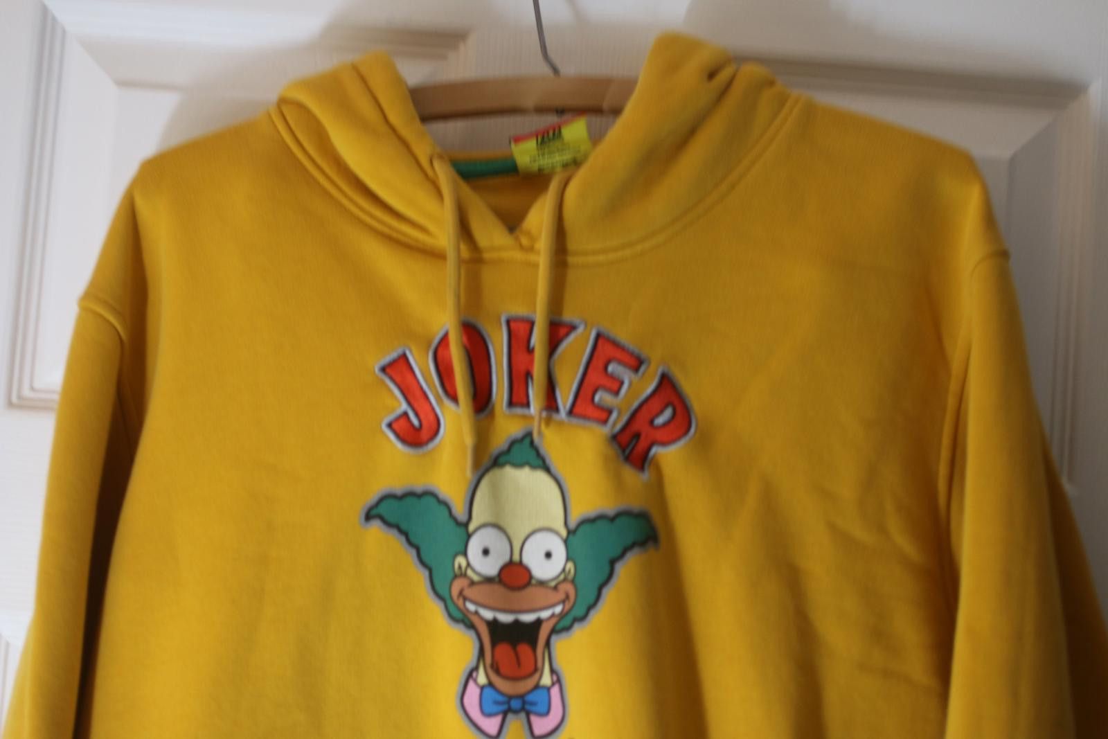 Other The Simpsons Krusty Joker Yellow Hoodie 20th Tv - Size XL Size US XL / EU 56 / 4 - 3 Thumbnail