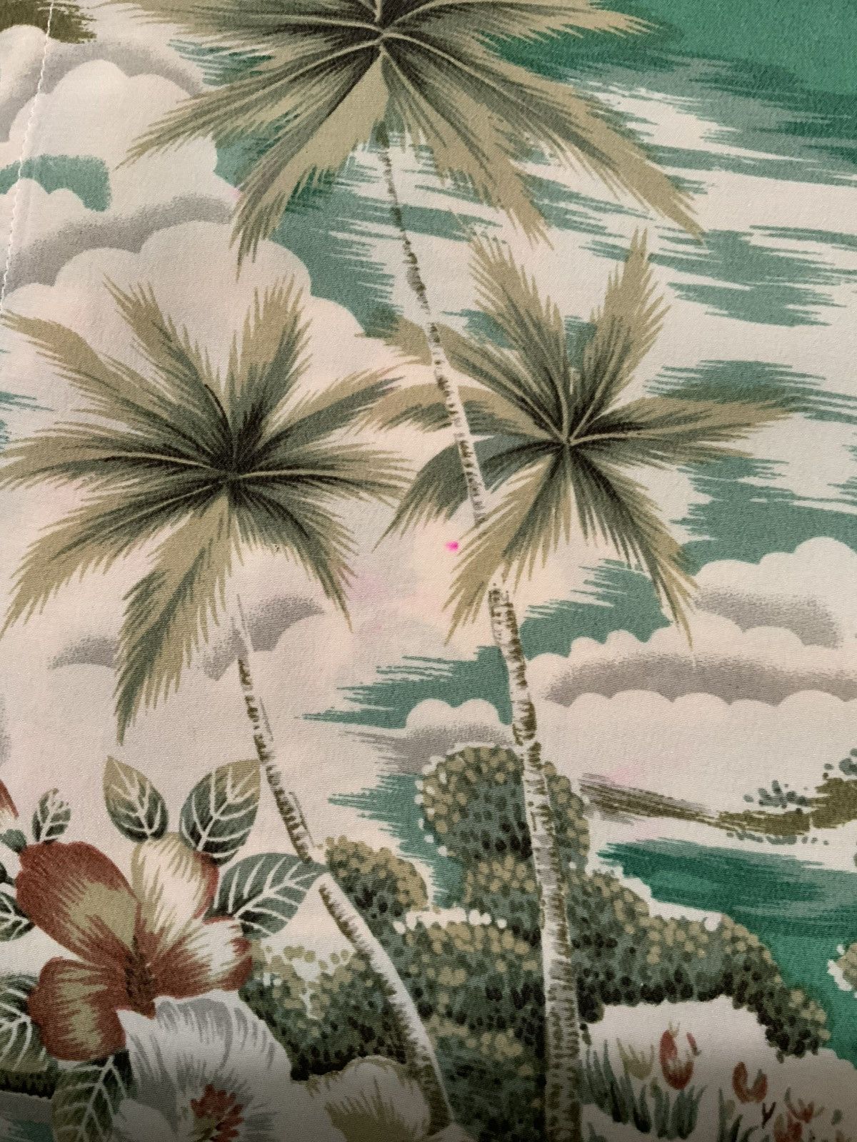 Designer × Vintage Vintage Citron Santa Monica 100% Silk Hawaiian AOP Shirt Size US M / EU 48-50 / 2 - 9 Thumbnail