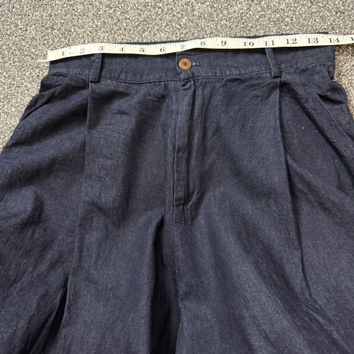 Diesel 🔥🔥🇯🇵 Japanese Hakama Samurai Crazy Baggy Pleated Drise Denim Size US 28 / EU 44 - 8 Thumbnail