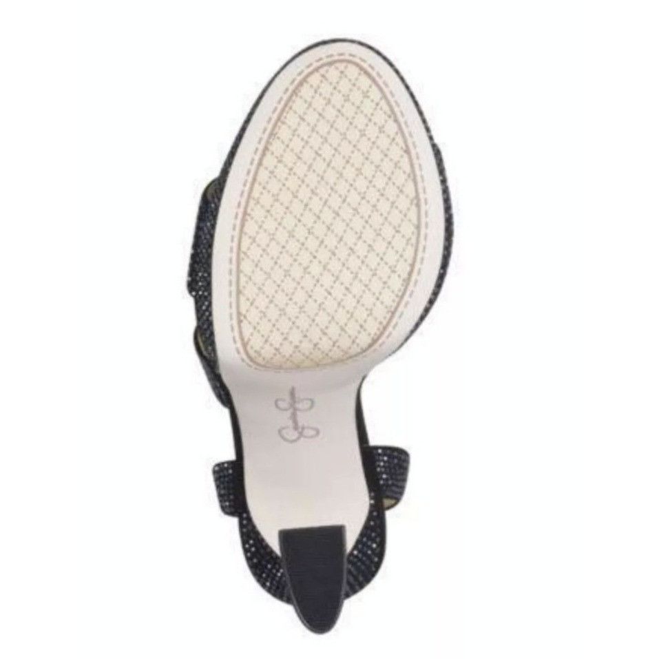 Jessica Simpson JESSICA SIMPSON / J-Friso-2 / Black / Rhinestone / Platform Size US 10 / IT 40 - 5 Thumbnail