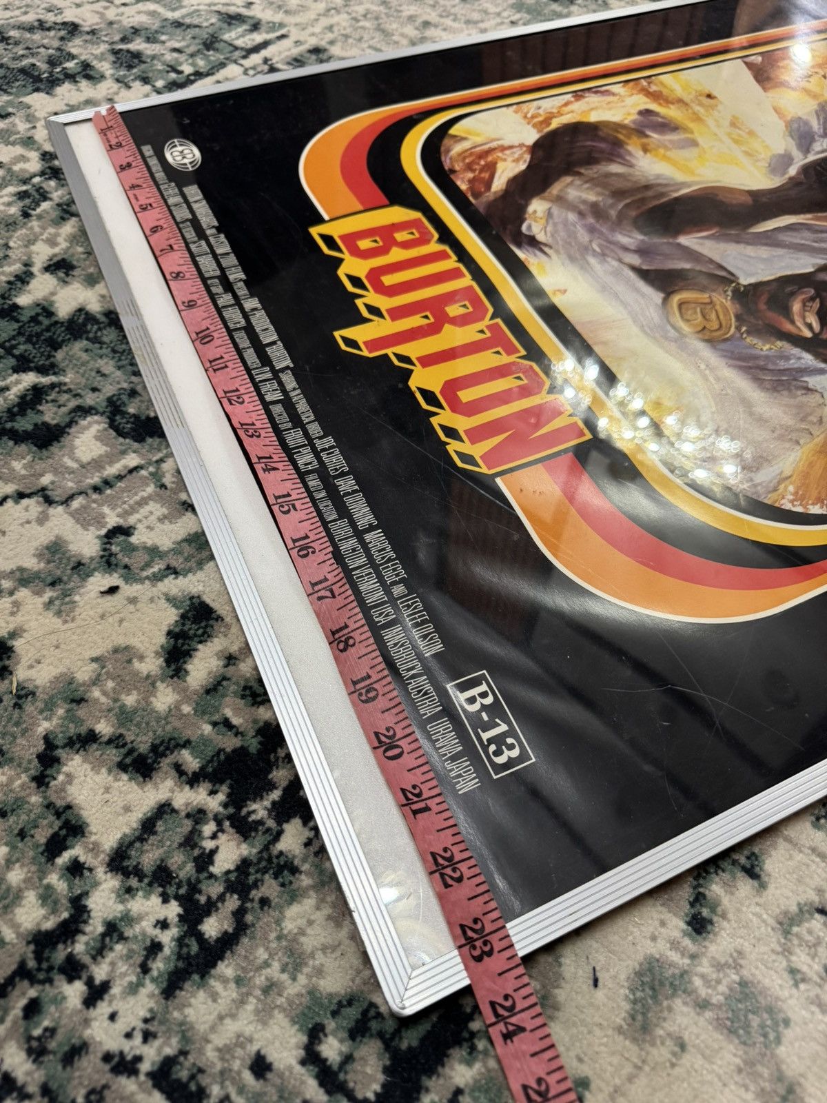Burton × Vintage VINTAGE RETRO BURTON SNOWBOARD POSTER Size ONE SIZE - 7 Thumbnail