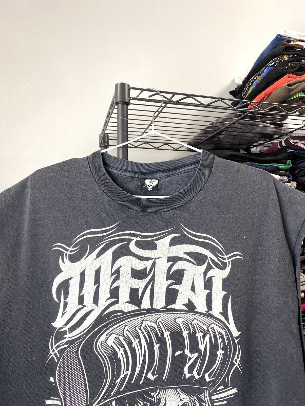 Metal Mulisha Vintage Metal Mulisha Scull Chain TShirt West Coast Choppers Size US L / EU 52-54 / 3 - 2 Thumbnail