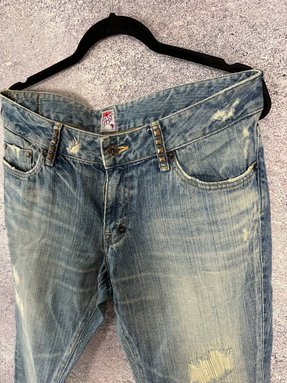 Japanese Brand × Prps × Vintage PRPS JAPAN DENIM VINTAGE PURPLE LABEL IMPALA JEANS DSTD Size 30" / US 8 / IT 44 - 13 Thumbnail