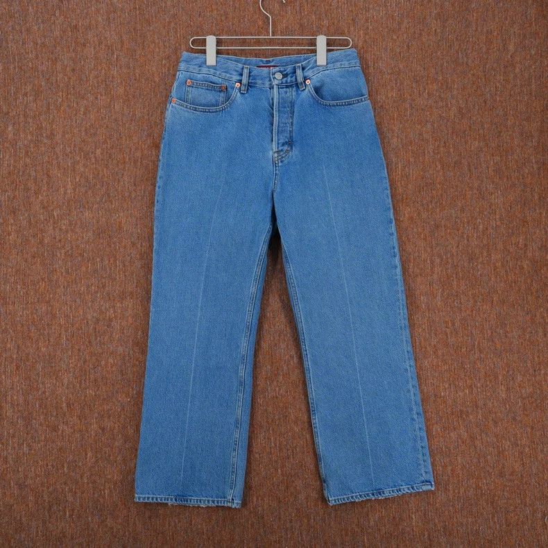 Gucci gucci blue washed denim pants for women-dmc Size US 26 / EU 42 - 1 Thumbnail
