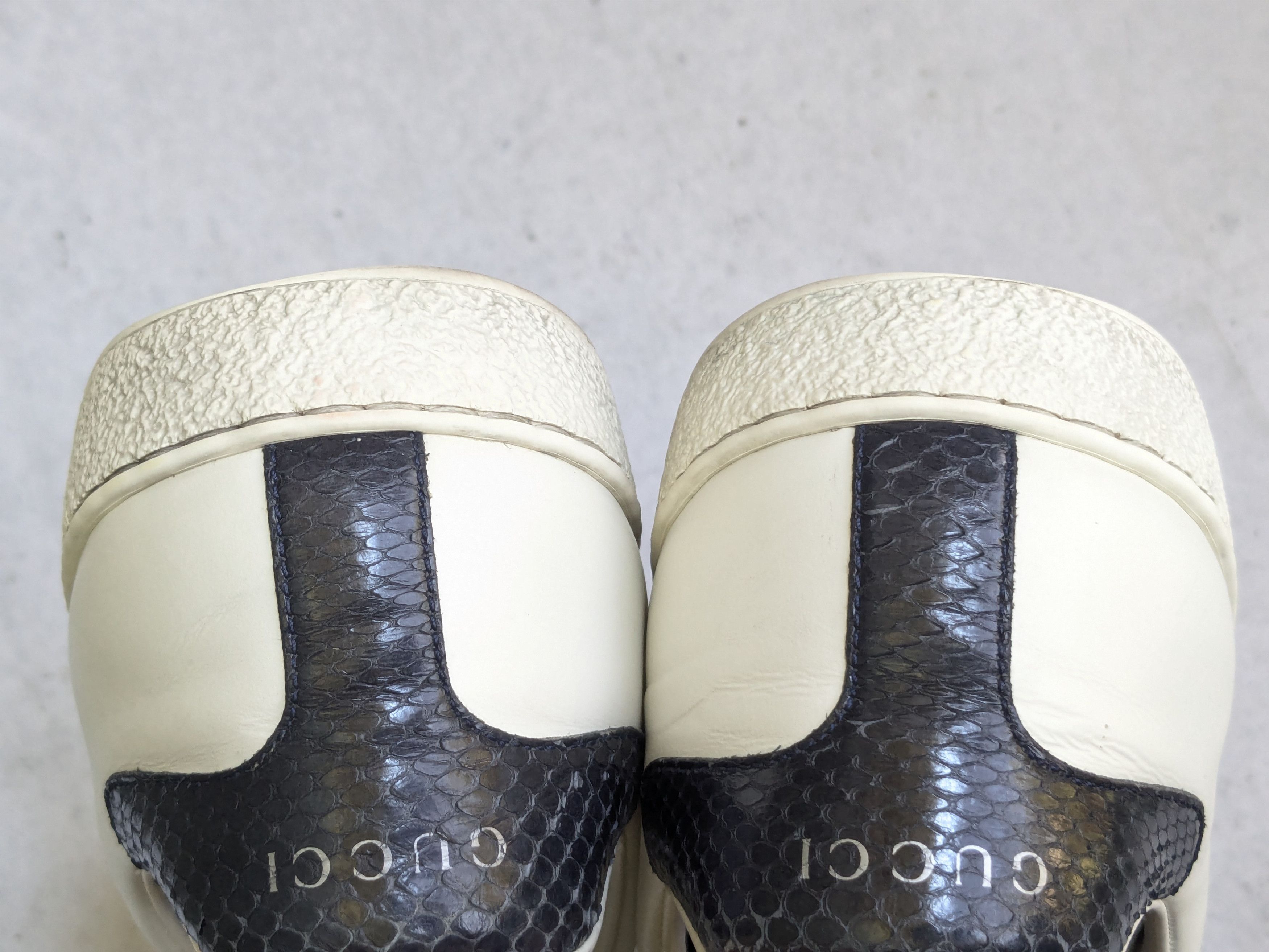 Gucci Gucci Ace Sneakers White 11.5 Low Tops Leather Size US 11.5 / EU 44-45 - 12 Thumbnail