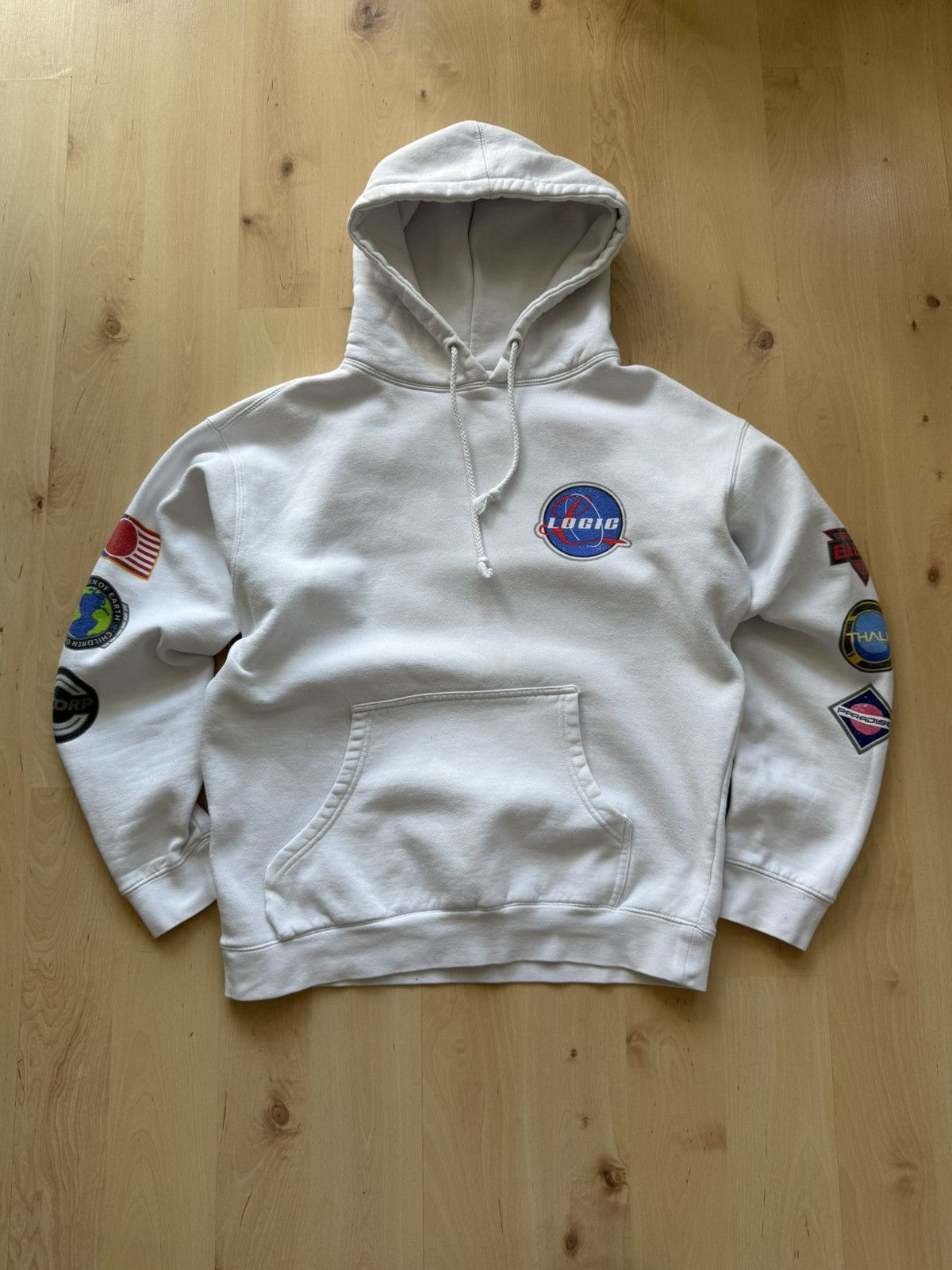 Logic Logic vintage logo hoodie Size US M / EU 48-50 / 2 - 1 Thumbnail