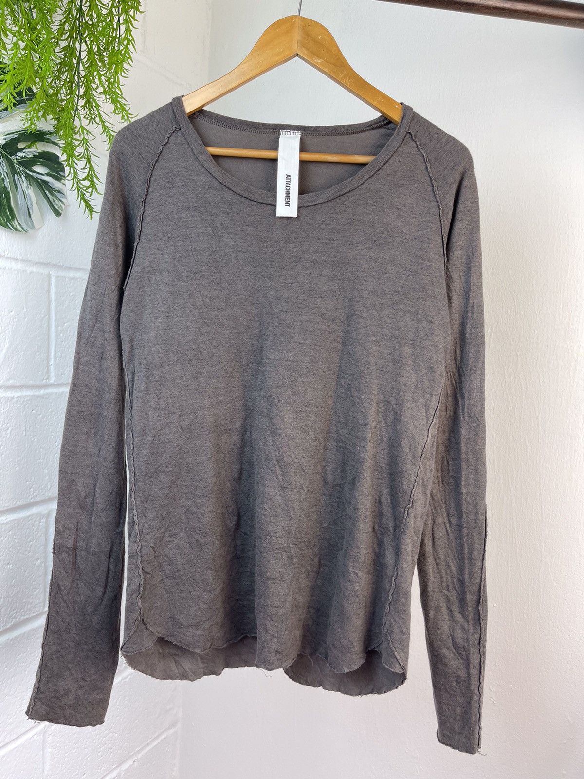 Attachment Attachment distressed sewing Long Sleeve Size US M / EU 48-50 / 2 - 2 Thumbnail