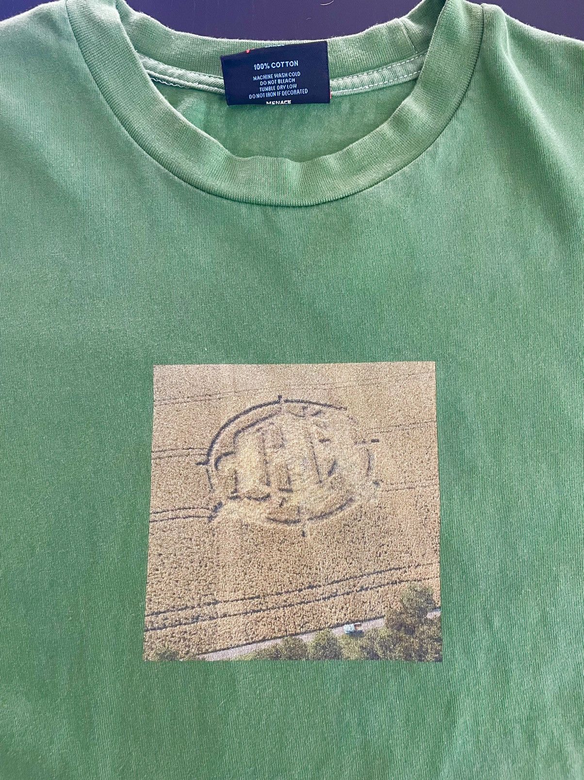 Designer × Menace MENACE Los Angeles - Crop Field Tee Size US L / EU 52-54 / 3 - 2 Thumbnail