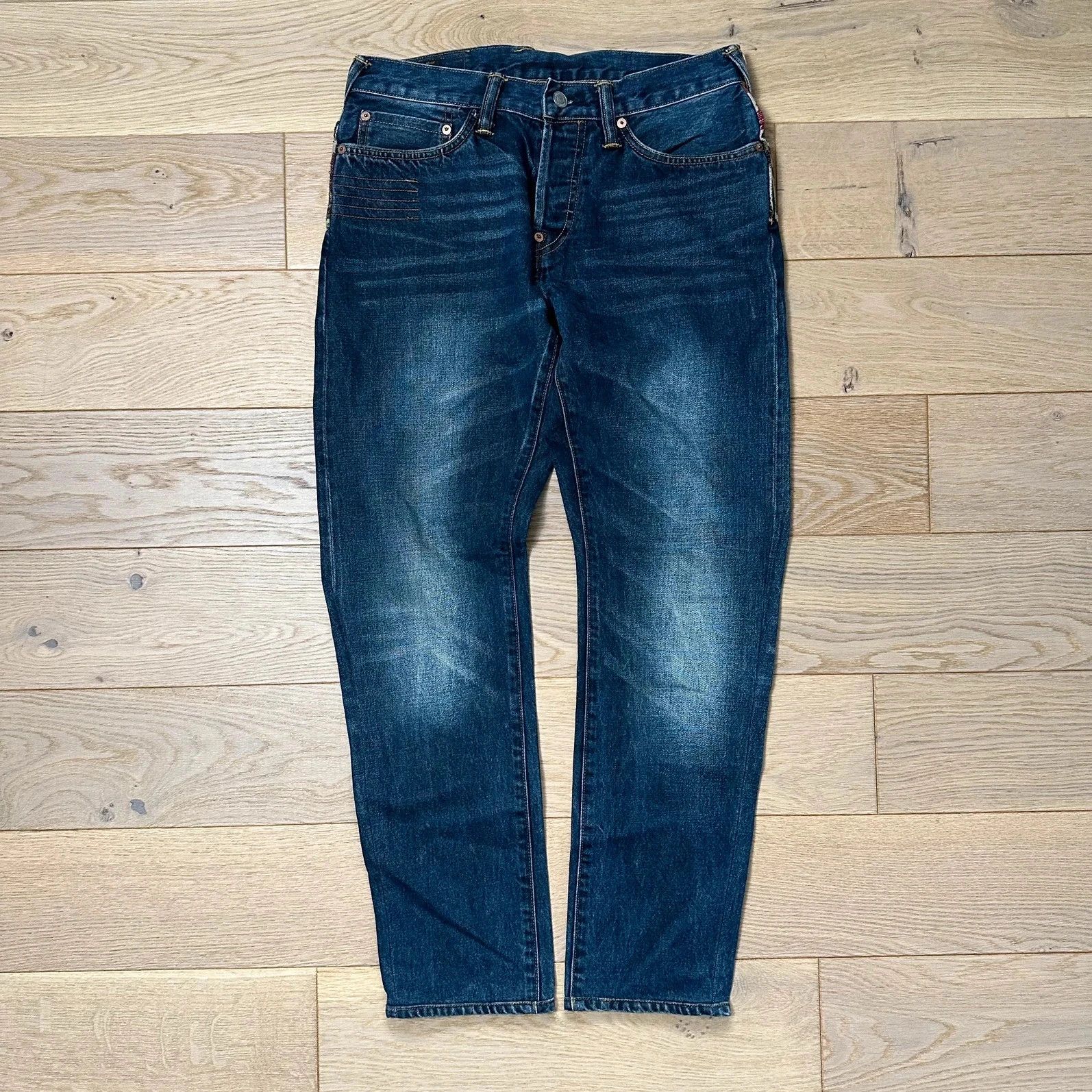Evisu Jeans Evisu x Clot Seagull Embroidery vintage Size US 31 - 2 Thumbnail