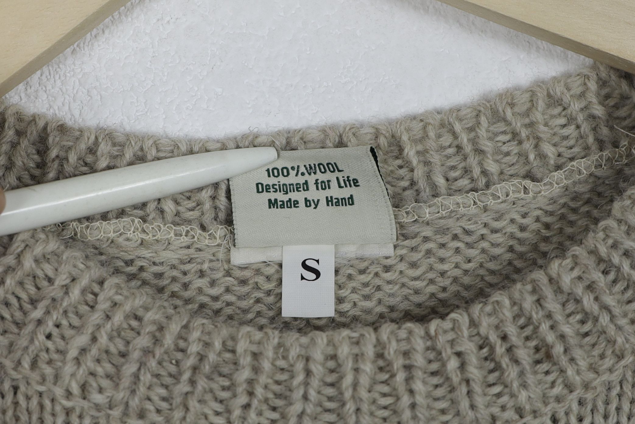 Other Pachamama Handknit Ornament Wool Sweater Avant Garde Size S / US 4 / IT 40 - 7 Thumbnail