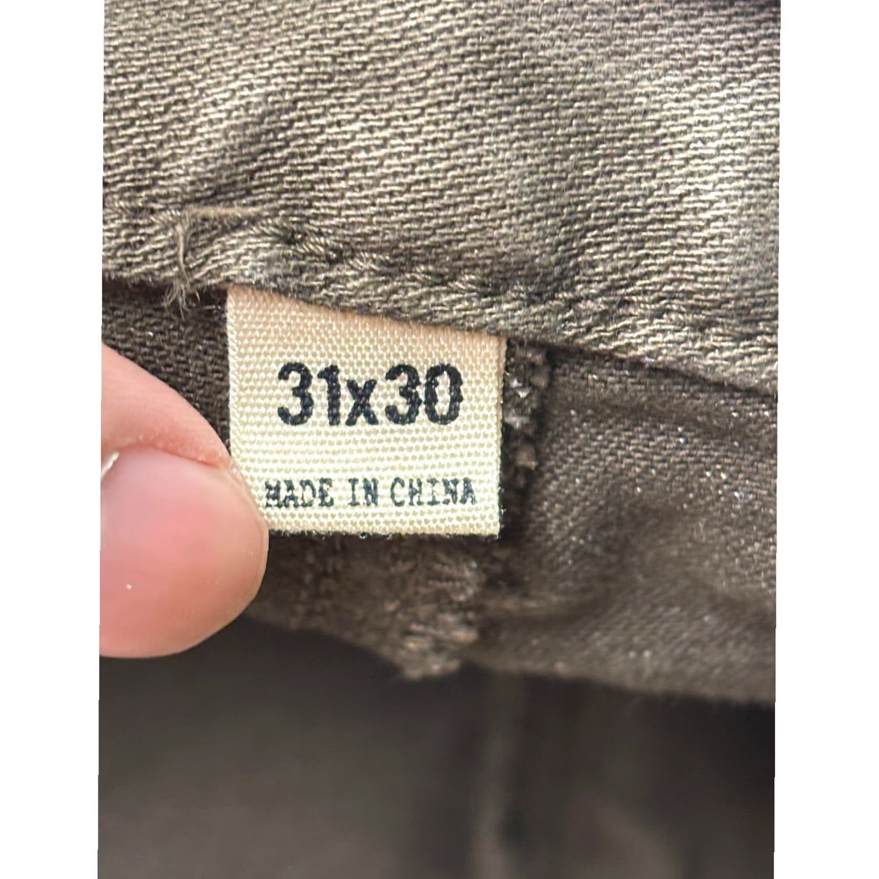 Todd Snyder Todd Snyder Stretch 5-Pocket Chino Pants Gray Brown 31x30 Mens Slim Straight 5-Pocket Denim Styling Size US 31 - 6 Thumbnail