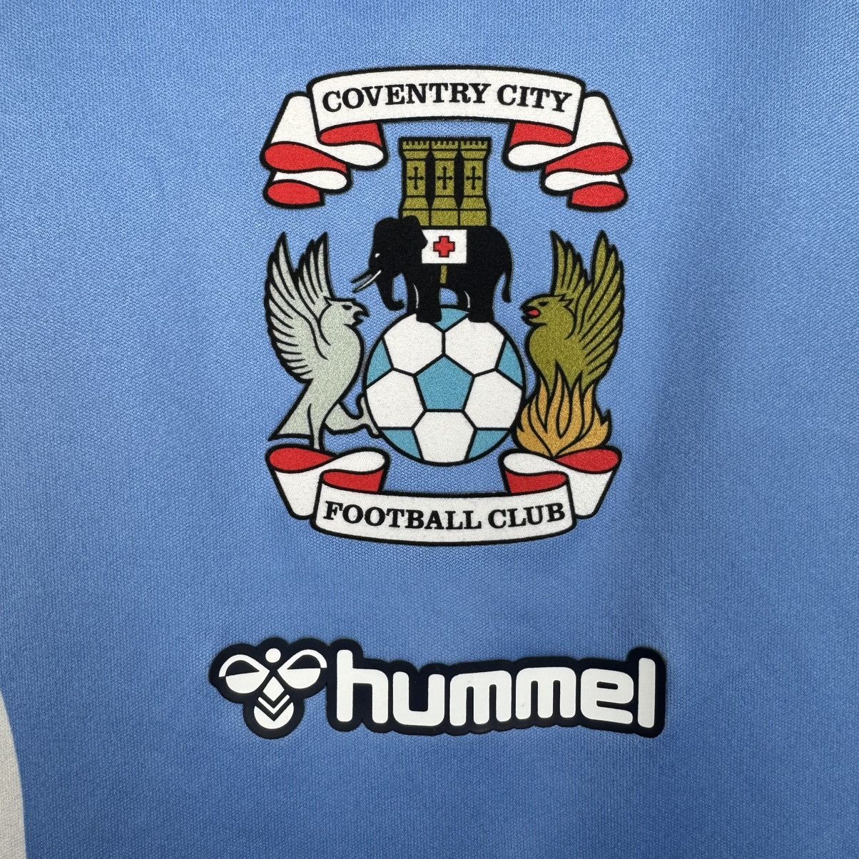 Hummel COVENTRY CITY 2022 2023 HOME FOOTBALL SHIRT SOCCER JERSEY Size US S / EU 44-46 / 1 - 5 Thumbnail