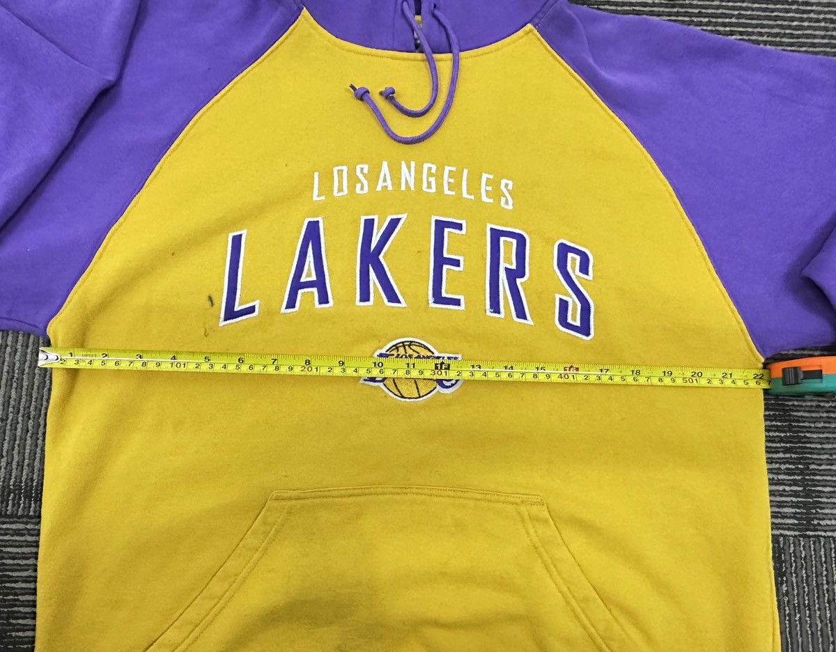 Reebok Distressed Reebok x Lakers Hoodie Size US M / EU 48-50 / 2 - 9 Thumbnail