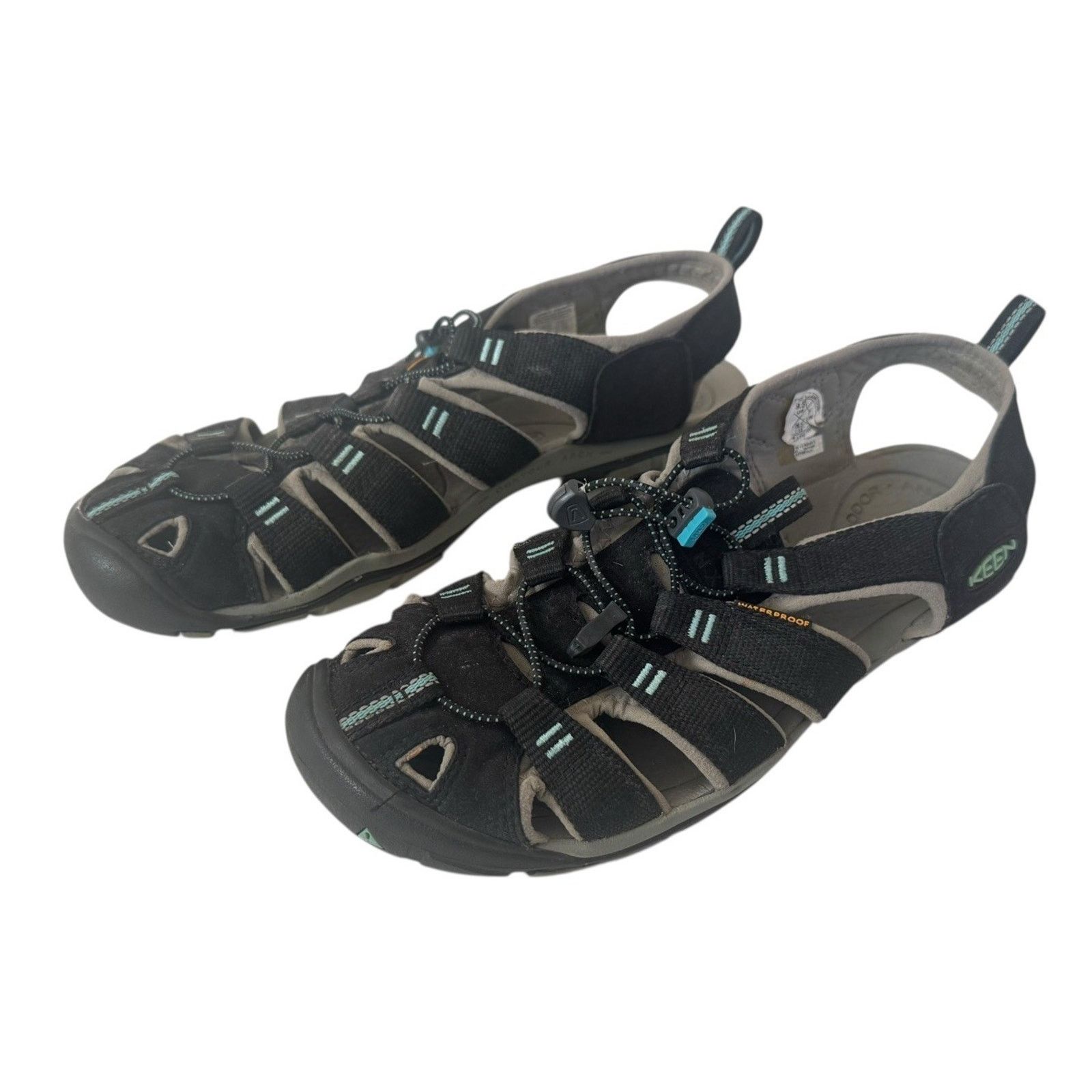 KEEN KEEN Clearwater CNX Leather Comfort Contour Sandals 9.5 Size US 9.5 / IT 39.5 - 1 Thumbnail