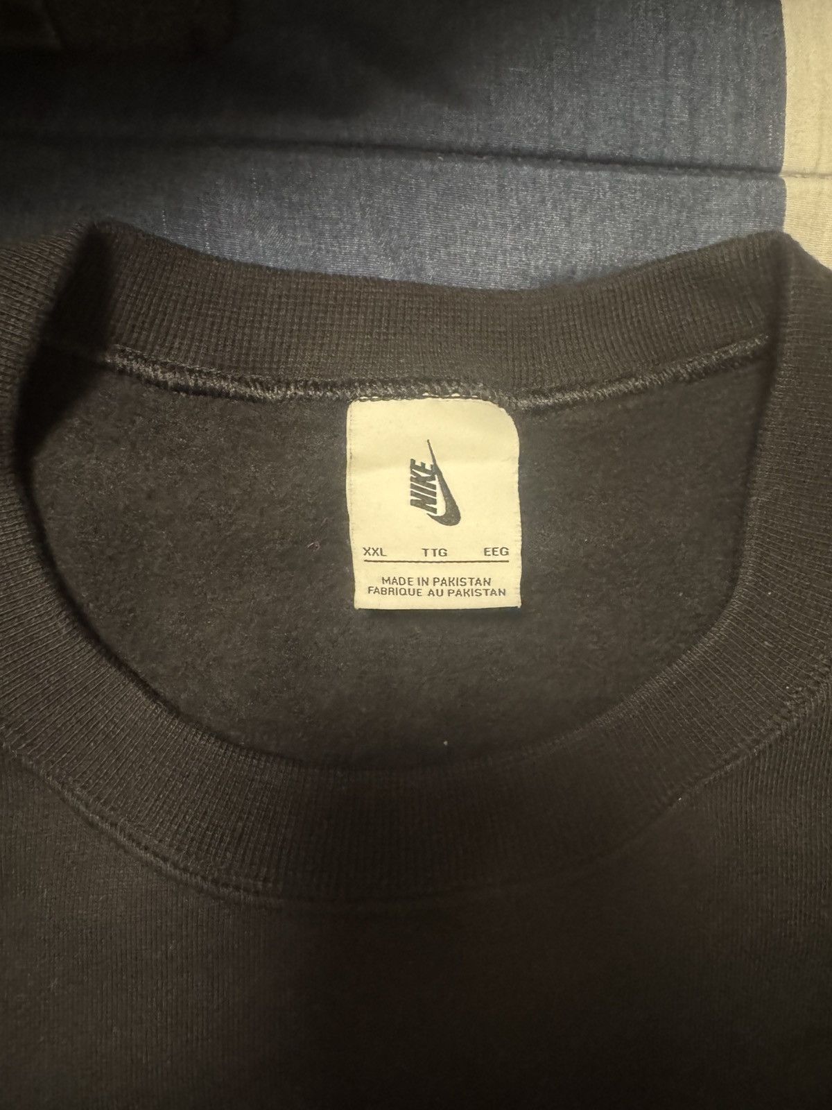 FaZe × Nike Nike LeBron x Faze Clan Men’s Fleece Crew Black 2XL Size US XXL / EU 58 / 5 - 4 Thumbnail