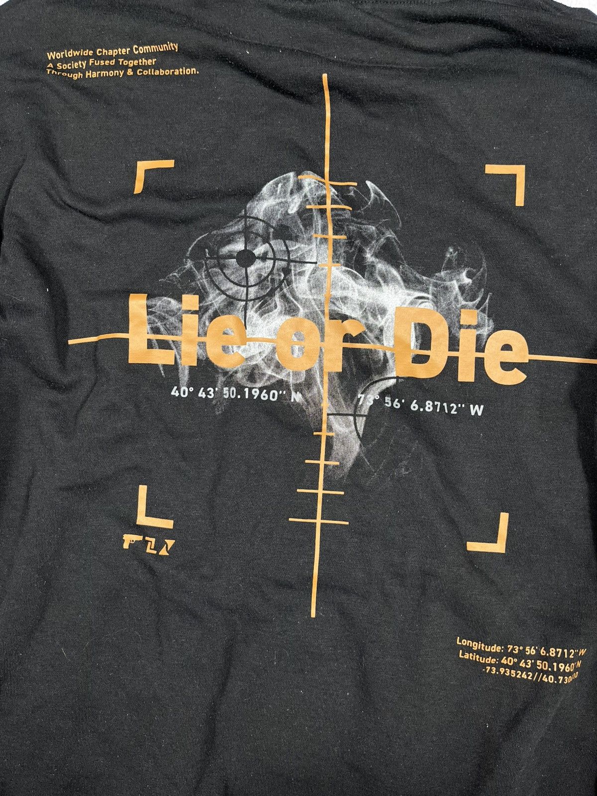Band Tees × Vintage Vintage Y2K Lie or Die big logo hoodie streetwear M Size US M / EU 48-50 / 2 - 4 Thumbnail