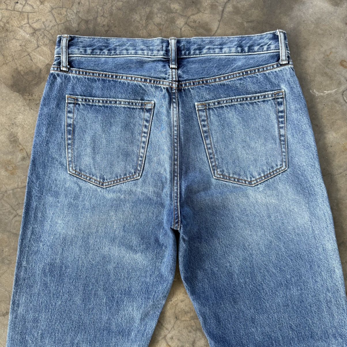 Japanese Brand Vintage Japanese Faded Washer Denim Jean Pants Size US 34 / EU 50 - 8 Thumbnail