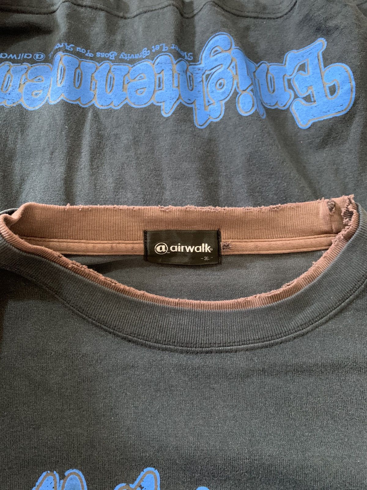 Airwalk VINTAGE AIRWALK SKATEGANG DISTRESSED BIG SIZE Size US XXL / EU 58 / 5 - 18 Thumbnail
