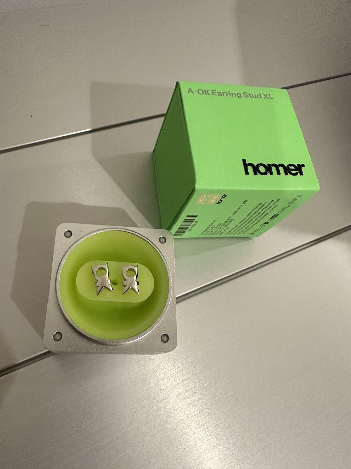 Homer Homer A-OK Earring Stud XL Size ONE SIZE - 1 Thumbnail