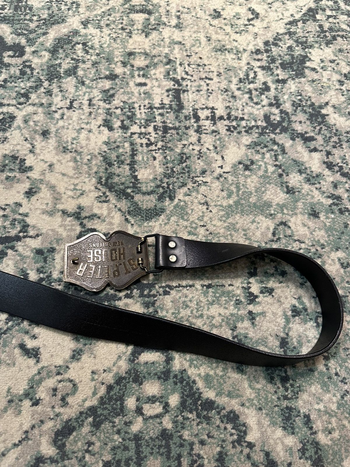 Hysteric Glamour 1990 - Hysteric Glamour 37 Buckle Solid Leather Belt Size ONE SIZE - 10 Thumbnail