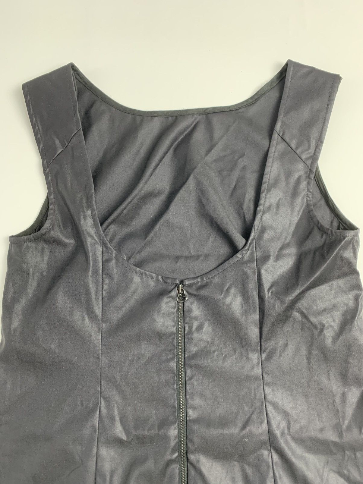 Helmut Lang Helmut Lang Black Sleeveless Wool Blend Dress Size M / US 6-8 / IT 42-44 - 6 Thumbnail